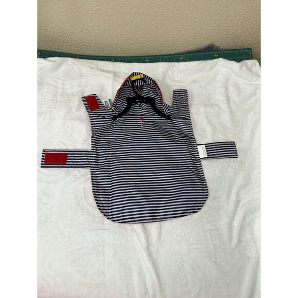 Hoodie Raincoat with Pocket Size S Red PET apparel - Picture 13 of 13